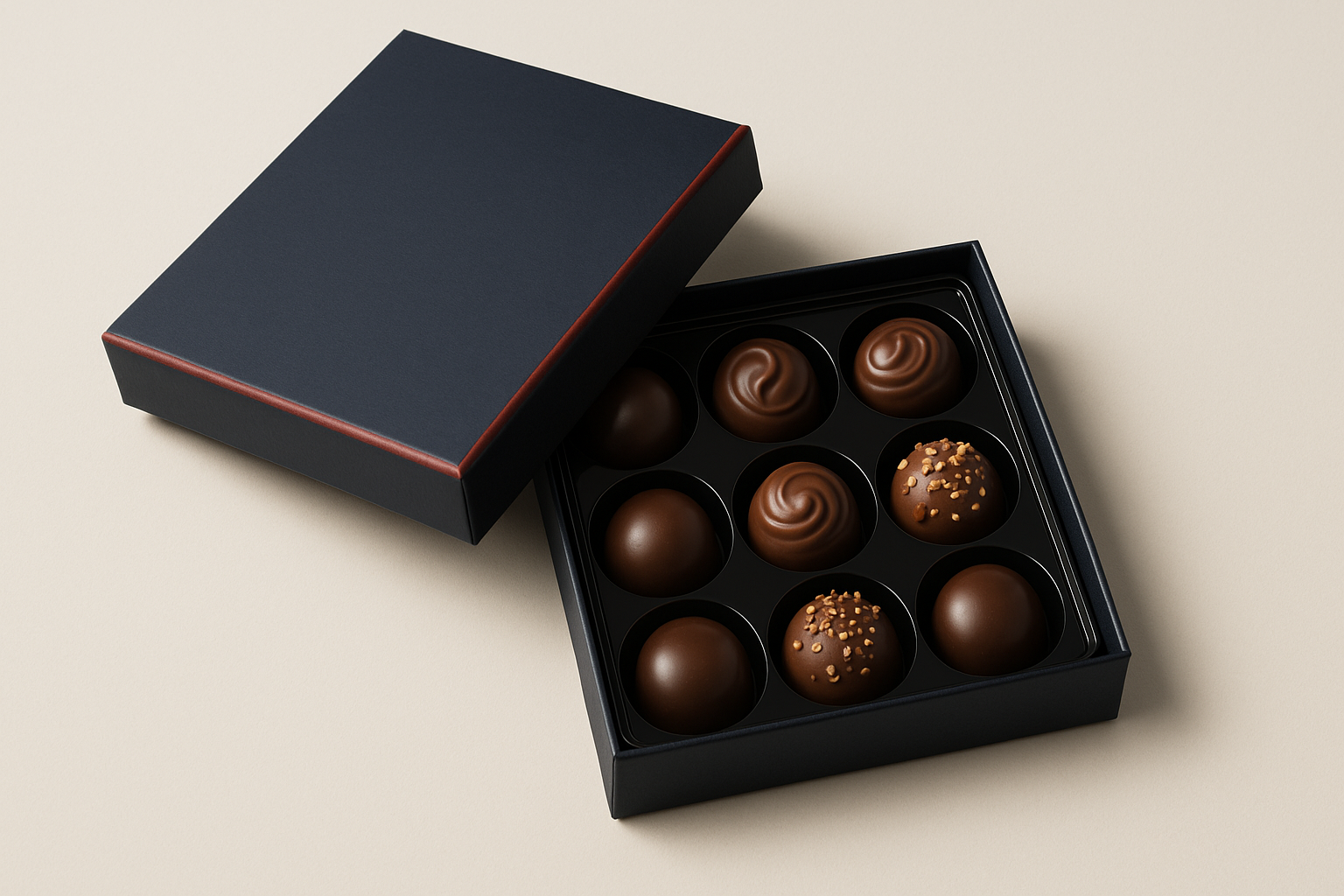 Compartment tray boxes: PET, pulp and board inserts for multi-piece sets