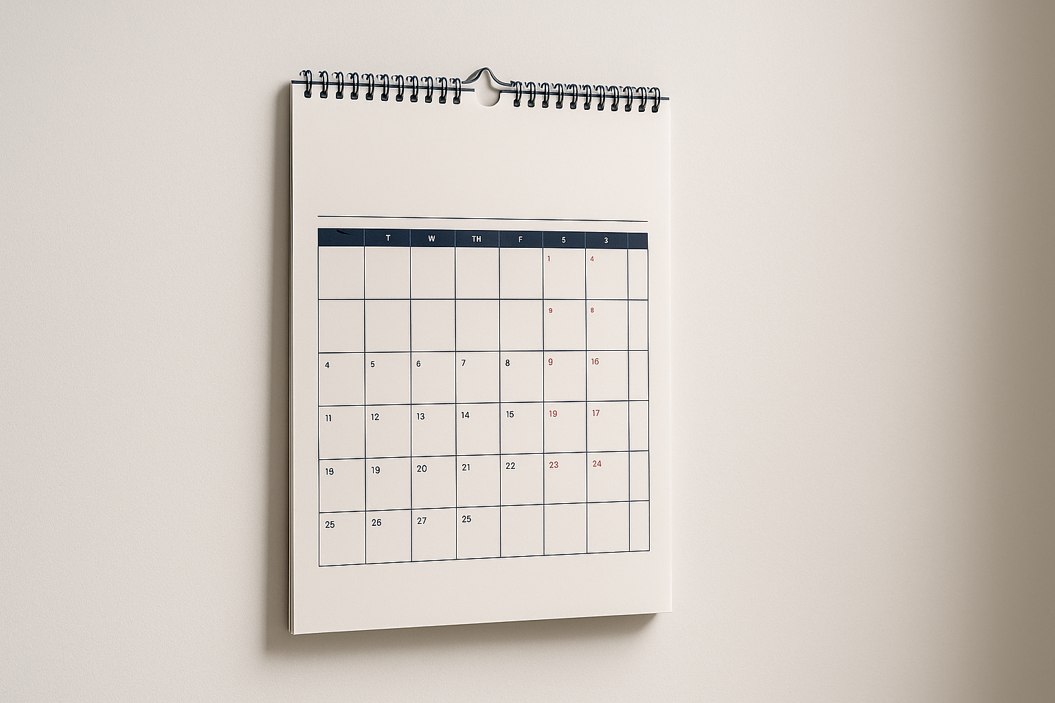 Corporate Wall Calendars — Printing, Binding, Gift Programs