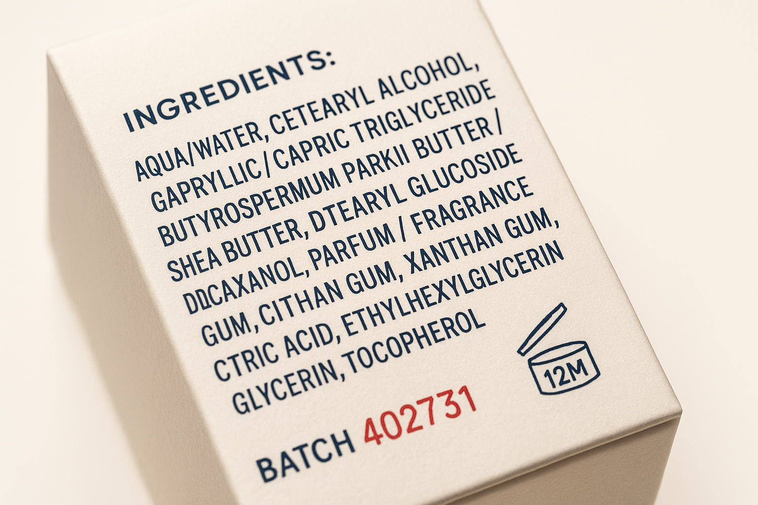 EU cosmetics packaging label rules: what your carton must show (2026 checklist)