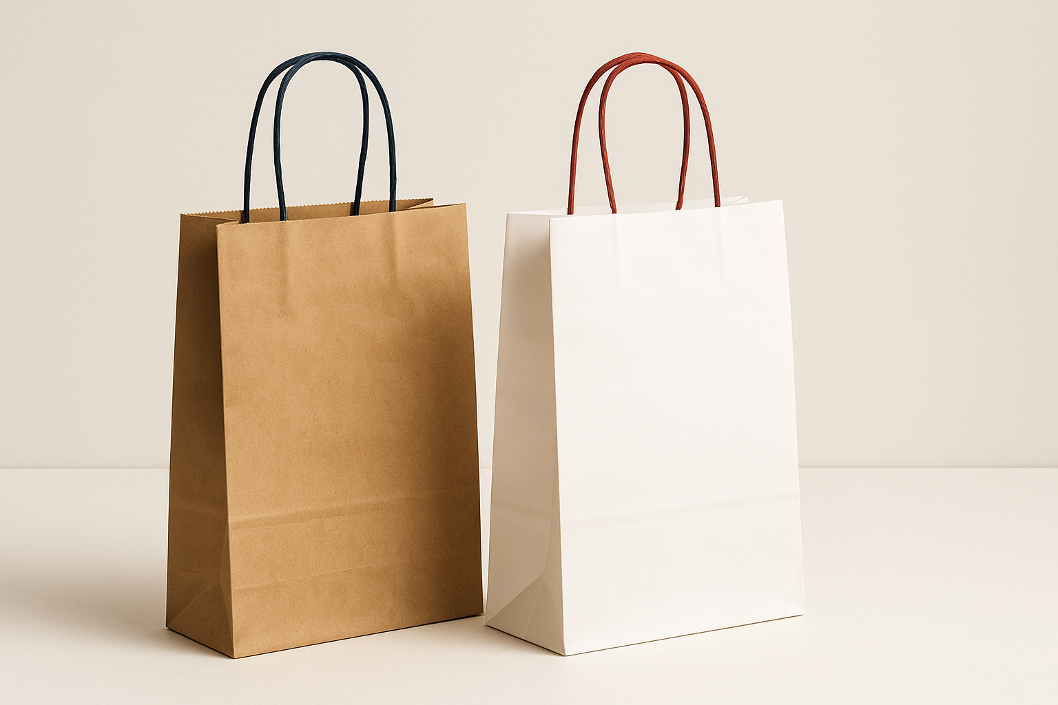 Kraft vs Coated Paper Bags — Which Is Right for Your Brand