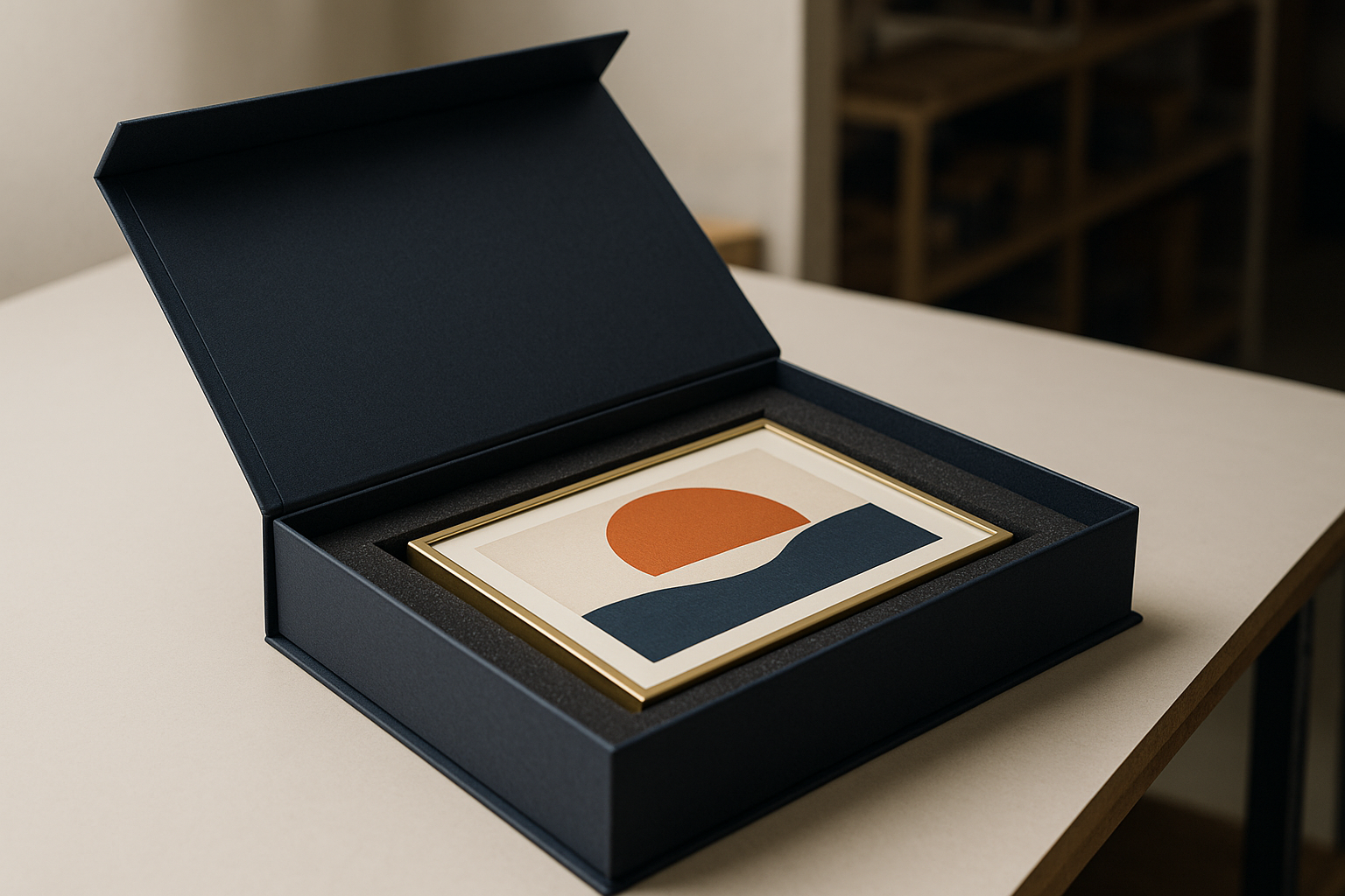 Oversized presentation boxes: engineering and shipping a 50 cm rigid box