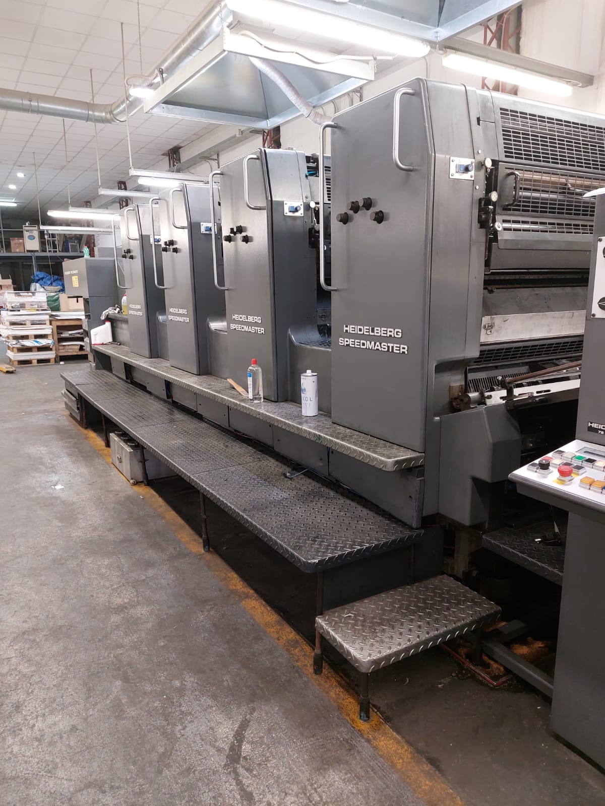 Heidelberg Speedmaster offset press line · Leader Printing Fuzhou plant