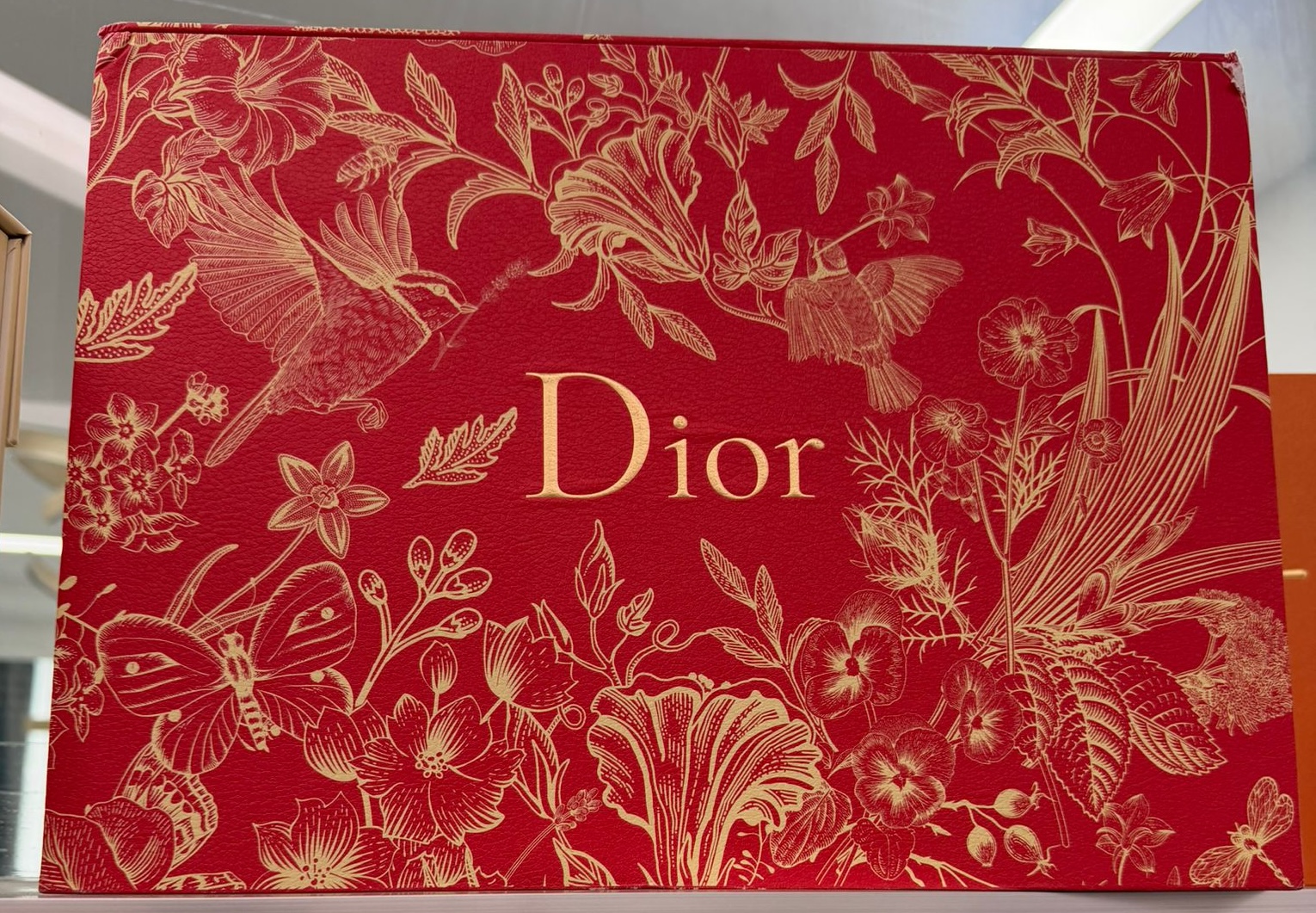 Custom Dior rigid gift box · printed for global luxury client