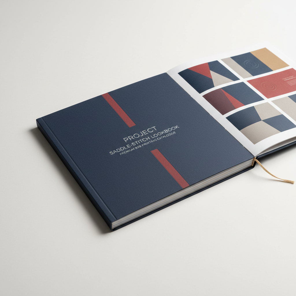 Project · saddle-stitch lookbook