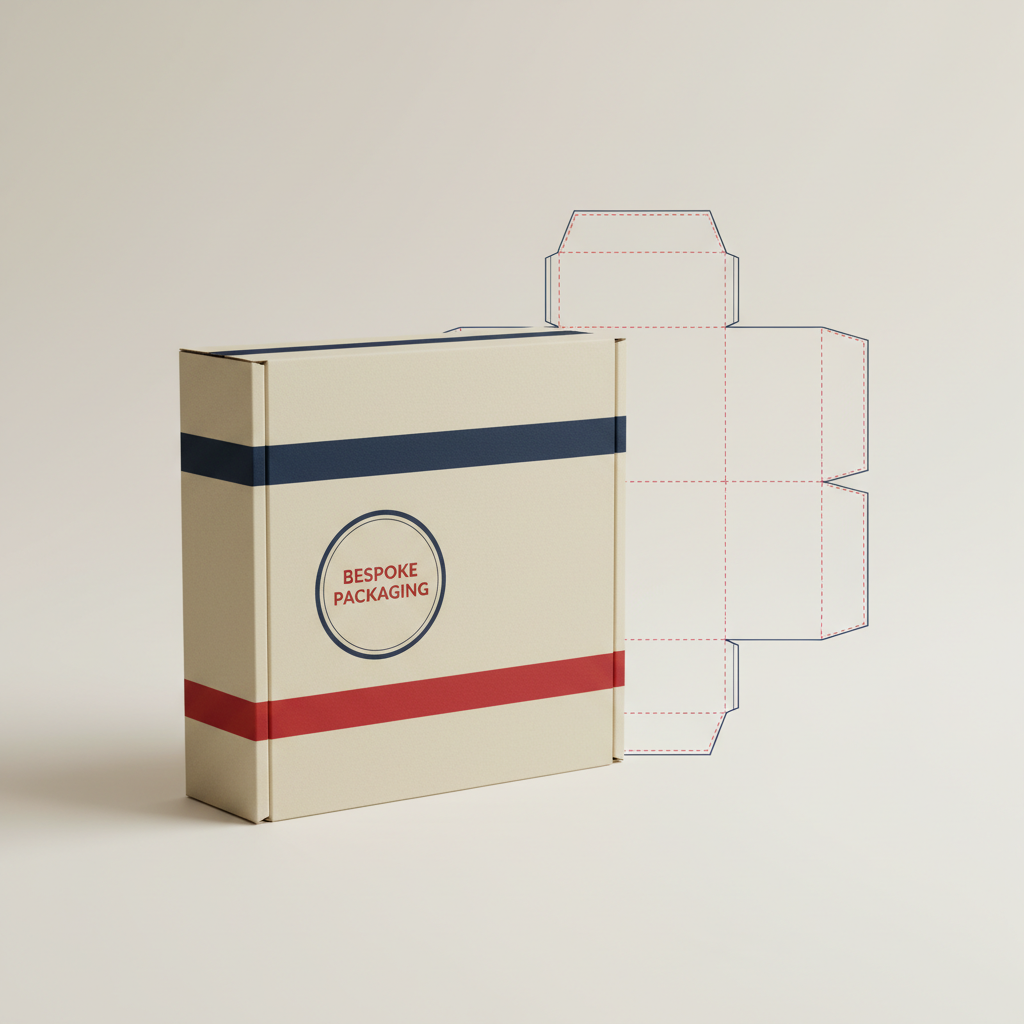 Dieline + render
