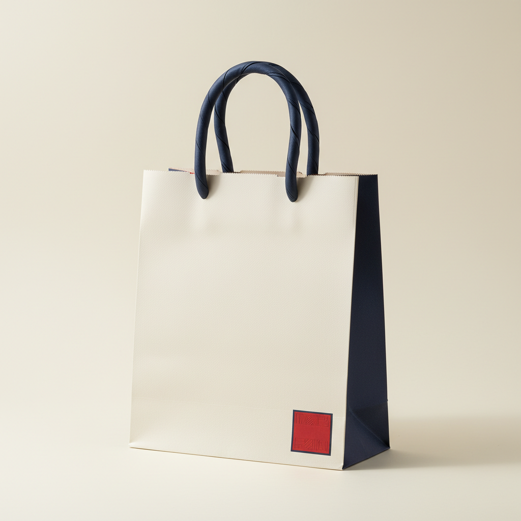 HERO · twisted-handle shopping bag