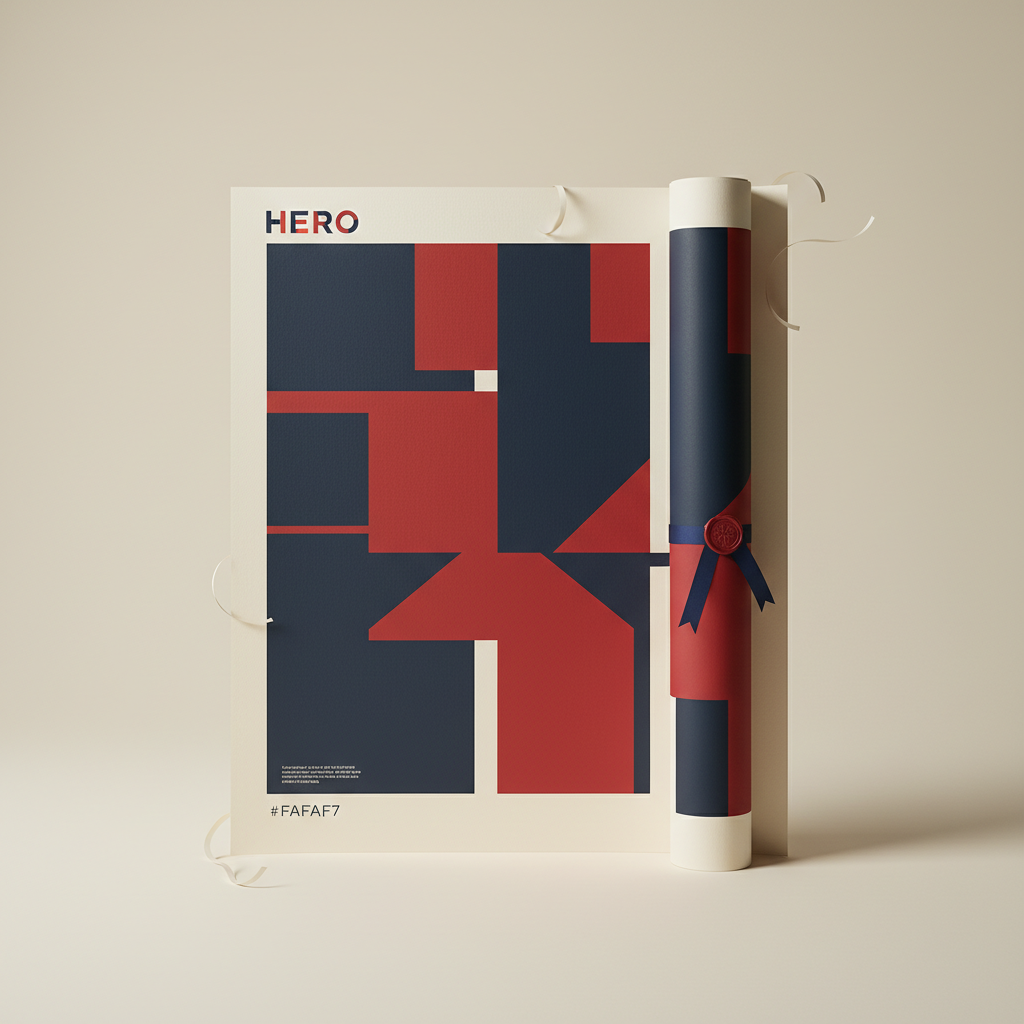 HERO · large-format poster
